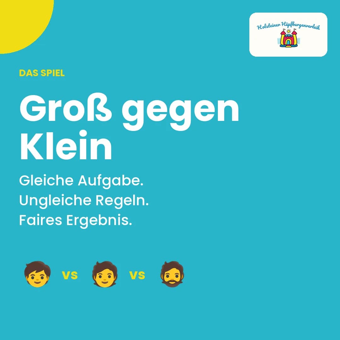 Groß gegen Klein