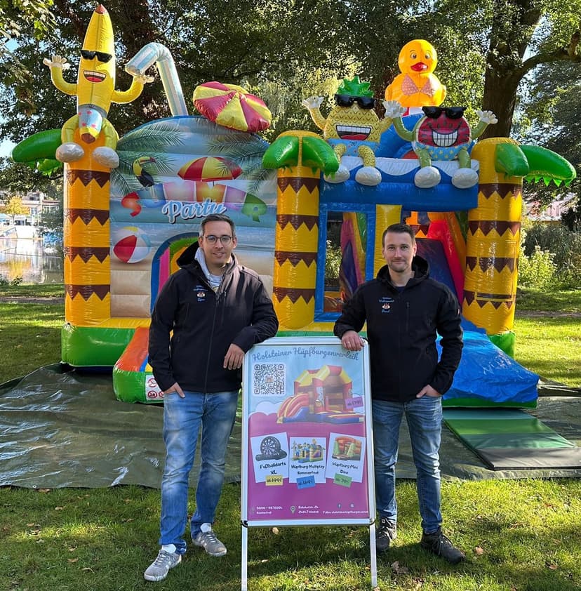 Holsteiner Hüpfburgenverleih Team